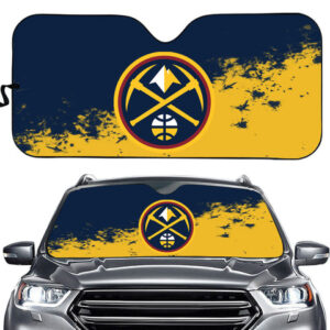 DENVER NUGGETS NBA CAR WINDSHIELD SUN SHADE UNIVERSAL FIT SUNSHADE