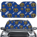 DENVER NUGGETS NBA CAR WINDSHIELD SUN SHADE UNIVERSAL FIT SUNSHADE