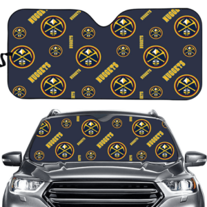 DENVER NUGGETS NBA CAR WINDSHIELD SUN SHADE UNIVERSAL FIT SUNSHADE