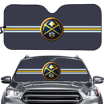DENVER NUGGETS NBA CAR WINDSHIELD SUN SHADE UNIVERSAL FIT SUNSHADE
