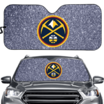 DENVER NUGGETS NBA CAR WINDSHIELD SUN SHADE UNIVERSAL FIT SUNSHADE