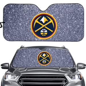 DENVER NUGGETS NBA CAR WINDSHIELD SUN SHADE UNIVERSAL FIT SUNSHADE