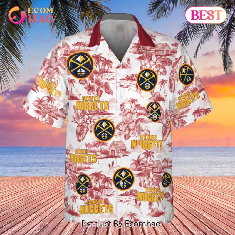 NBA Denver Nuggets National Basketball Association 2023 AOP Hawaiian Shirt - Image 3