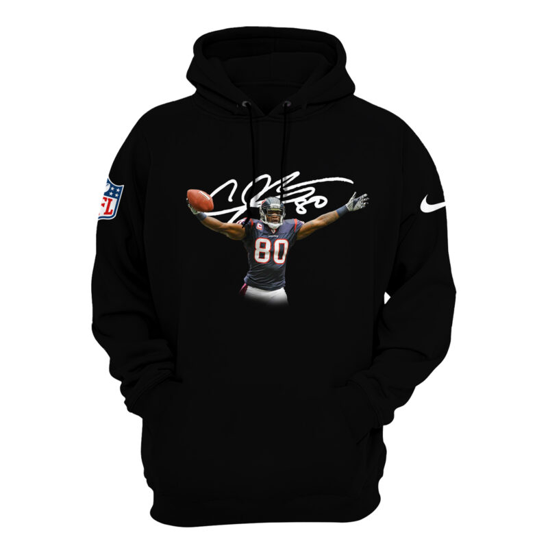 Limited Edition Andre Johnson Signature Hoodie  Football - Image 2