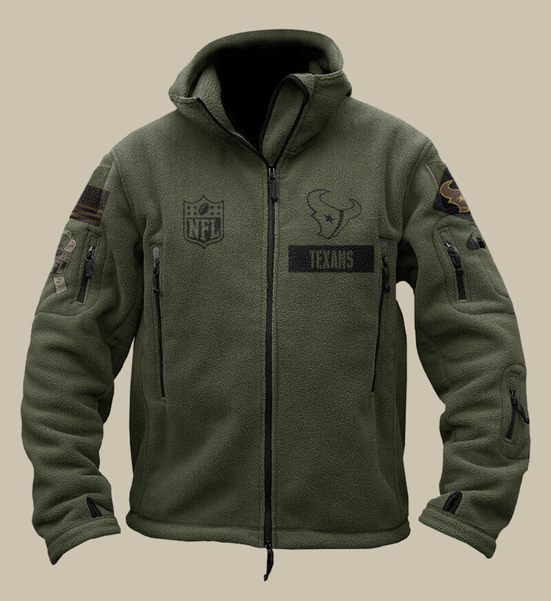 Limited EditionMens Bearskin Hoodie Winter SALUTE TO SERVICE Veterans - Image 2