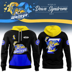 Toledo Walleye x Down Syndrome 2024 Pullover Hoodie v3