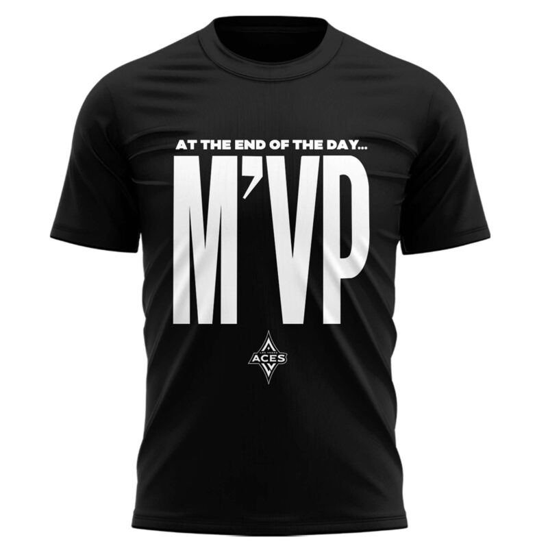 2024 Las Vegas Aces "At The End Of The Day M'VP" Shirt - Image 2