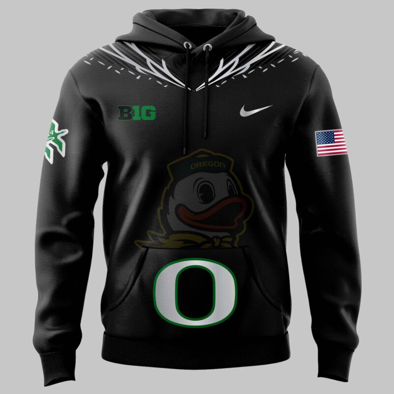 Oregon Ducks "Disrupt The Darkness." Limited Hoodie - Image 2
