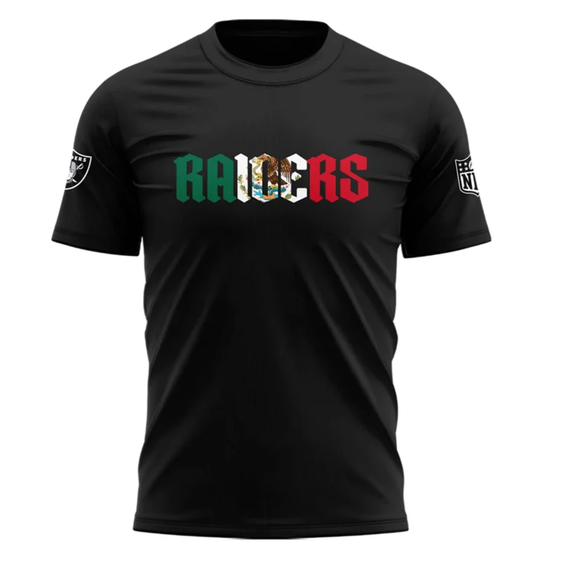 2024 Las Vegas Raiders Mexico’s Independence Day Shirt - Image 4