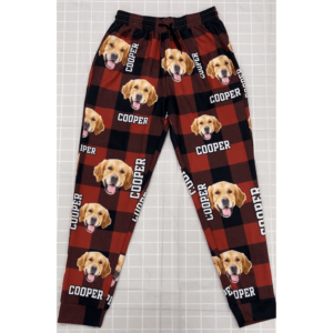 Custom Photo Dog Cat Name Sweatpants