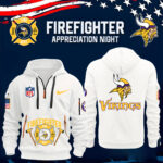 Minnesota Vikings x 2024 Firefighter Appreciation Night Premium Limited Hoodie