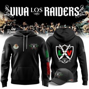 2024 Las Vegas Raiders Mexico?s Independence Day Hoodie