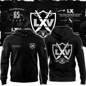 LAS VEGAS RAIDERS 65TH SEASON HOODIE