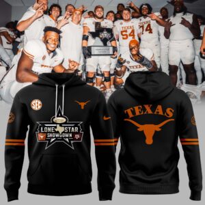 Texas Longhorns football 2024 Lone Star Showdown Hoodie
