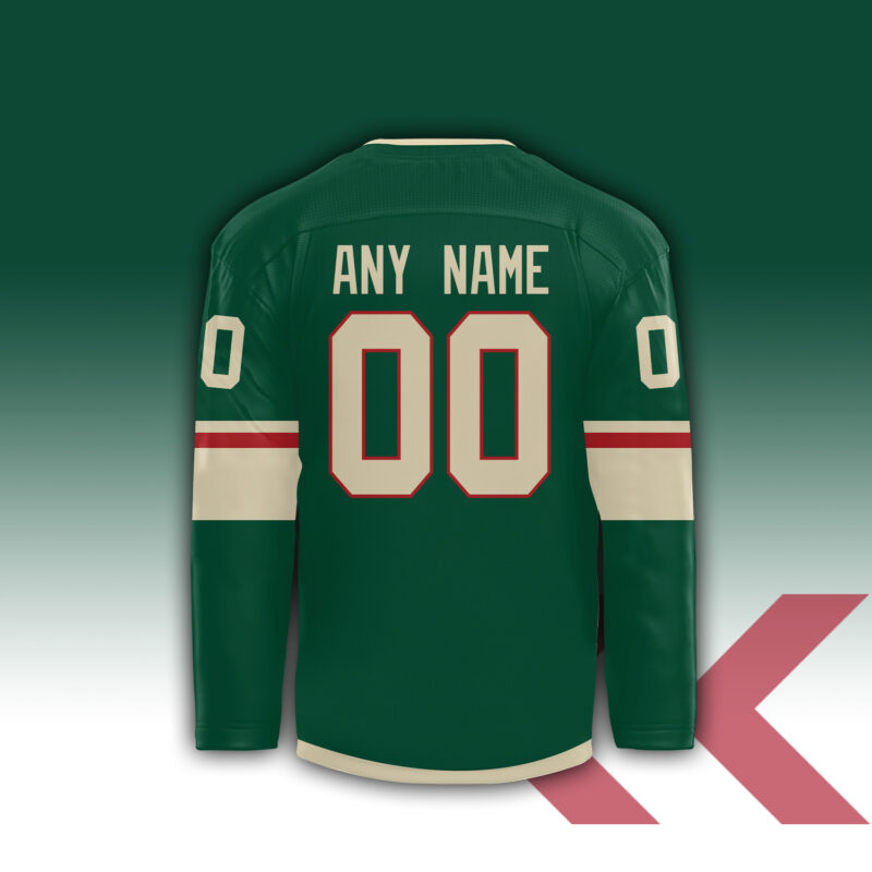 Minnesota Wild x 2024 Firefighter Appreciation Night Premium Limited Personalized Jersey - Image 3