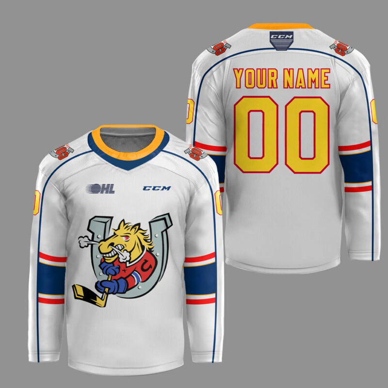 Barrie Colts New Hockey Jersey - Image 2