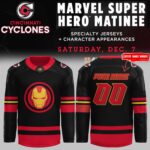 Cincinnati Cyclones x Marvel Super Hero Night 2024 Custom Jersey