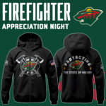 Minnesota Wild x 2024 Firefighter Appreciation Night Premium Limited Pullover Wind Jacket