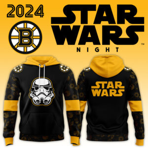 2024 Boston Bruins x Star Wars Night Hoodie