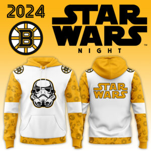 2024 Boston Bruins x Star Wars Night Hoodie