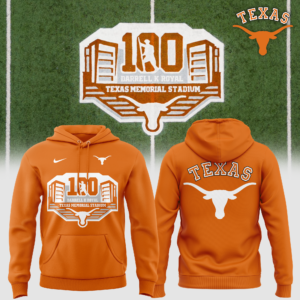 Celebrating 100 years of Darrell K Royal-Texas Memorial Stadium Hoodie