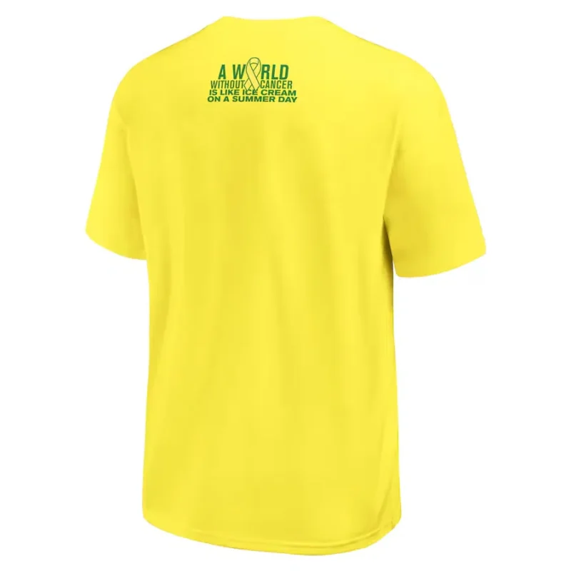 Yellow Oregon Ducks Max 90 T-Shirt - Image 3