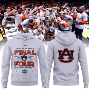 Auburn Tigers Men's Basketball 2025 Final Four Hoodie