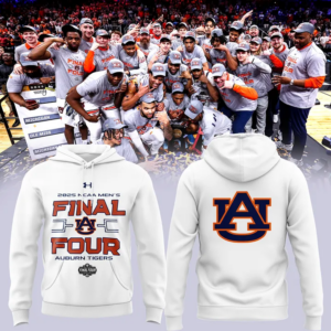 Auburn Tigers Men's Basketball 2025 Final Four Hoodie