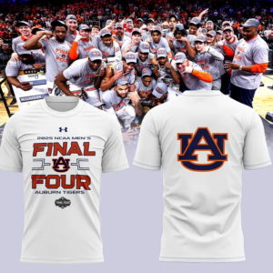 Auburn Tigers Men's Basketball 2025 Final Four T SHIRT