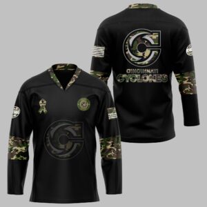 Cincinnati Cyclones x Military Appreciation Night 2024 Jersey