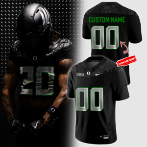 Men’s Oregon Ducks Football “Disrupt The Darkness” Gameplay Jersey (Custom)