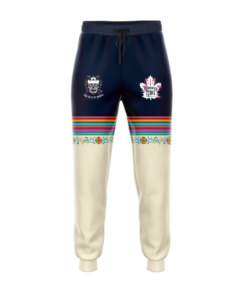 Women’s Nike Toronto Maple Leafs 2024 NHL Dia De Los Muertos Premium Limited Pullover Hoodie - Image 4