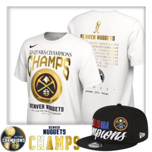 _.Denver Nuggets Nike NBA Finals Champions 2023 Combo