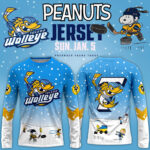 Toledo Walleye x 2024 Peanuts Night Limited Edition Long Sleeve Shirt