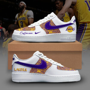 Los Angeles Lakers shoes AF1