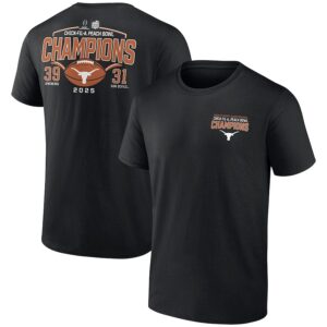 Texas Longhorns College Football Playoff 2025 Peach Bowl Champions Victory Ahead TShirt