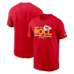 Men's Nike Red Kansas City Chiefs 2024 AFC West Division Champions Locker Room Trophy Collection Tee