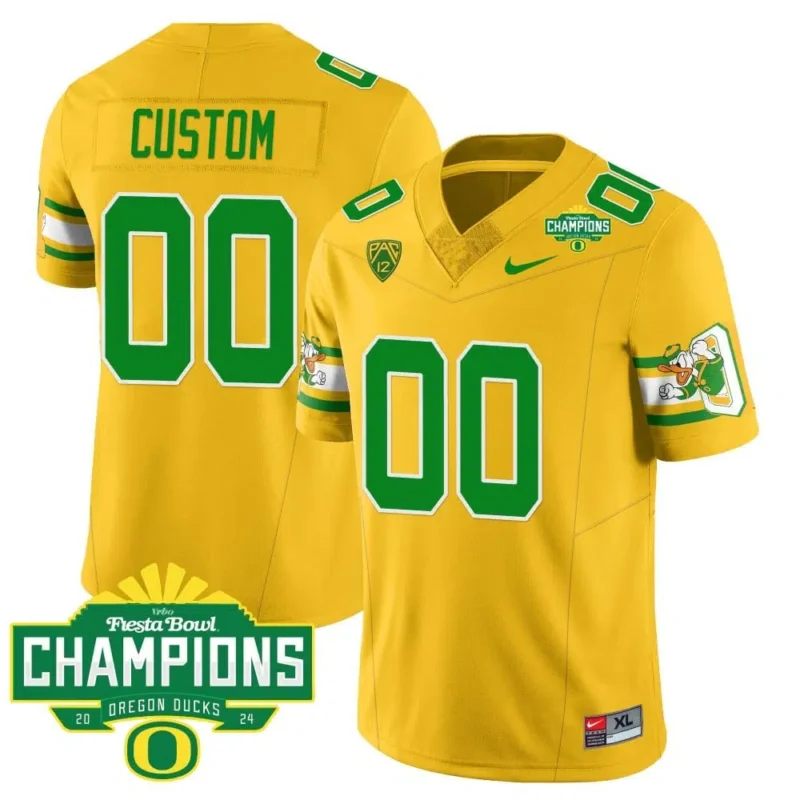 Men’s Oregon Ducks ‘Mighty Oregon’ Throwback Football Custom Uniforms
