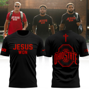Limited Edition JESUS WON Black TShirt 2024