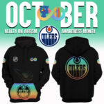 Women's Edmonton Oilers 2024 NHL Health on Autism Awareness Month Hoodie