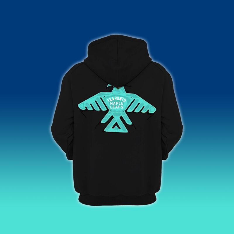 Women’s Toronto Maple Leafs 2024 Indigenous Heritage Night Premium Limited Pullover Hoodie - Image 3