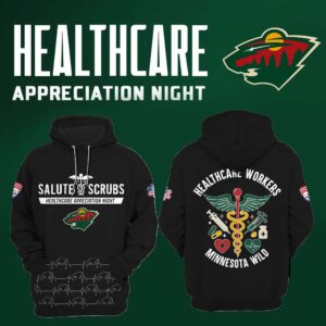 Women’s Minnesota Wild x 2025 Healthcare Appreciation Night Premium Limited Pullover Hoodie
