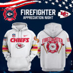 Women’s Kansas City Chiefs x 2024 Firefighter Appreciation Night Premium Limited Pullover Hoodie