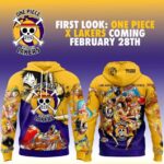 Limited Los Angeles Lakers x One Piece Hoodie V4