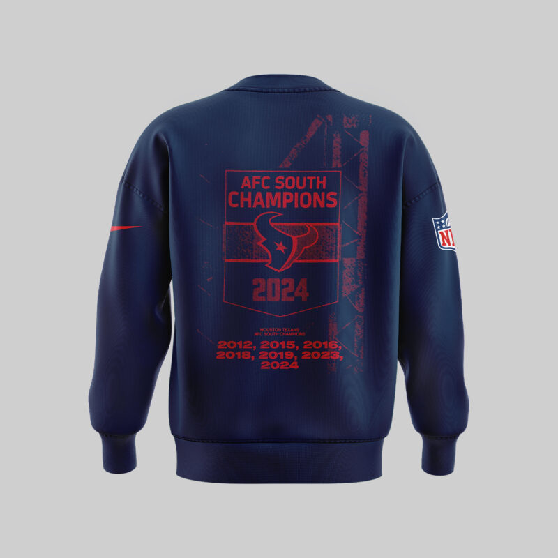 Special New Houston Texans AFC South Champions Sweat 2024 - Image 3