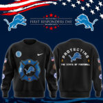 Detroit Lions x 2024 First Responders Day Premium Limited Sweatshirt