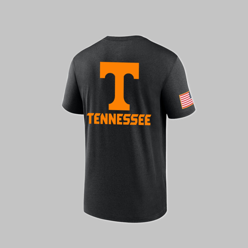 Men's Nike Black Tennessee Volunteers 2024 Military Appreciation Legend Performance Shirt - Image 3
