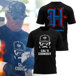 Limited Edition H Town Made Cal's Cookout T shirt