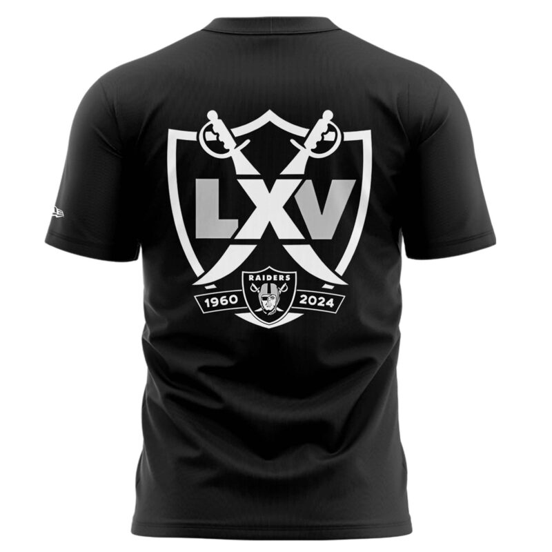 2024 NEW ERA RAIDERS 65TH SEASON TEE - Image 3