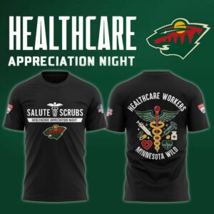 Minnesota Wild x 2025 Healthcare Appreciation Night Premium Limited Tee